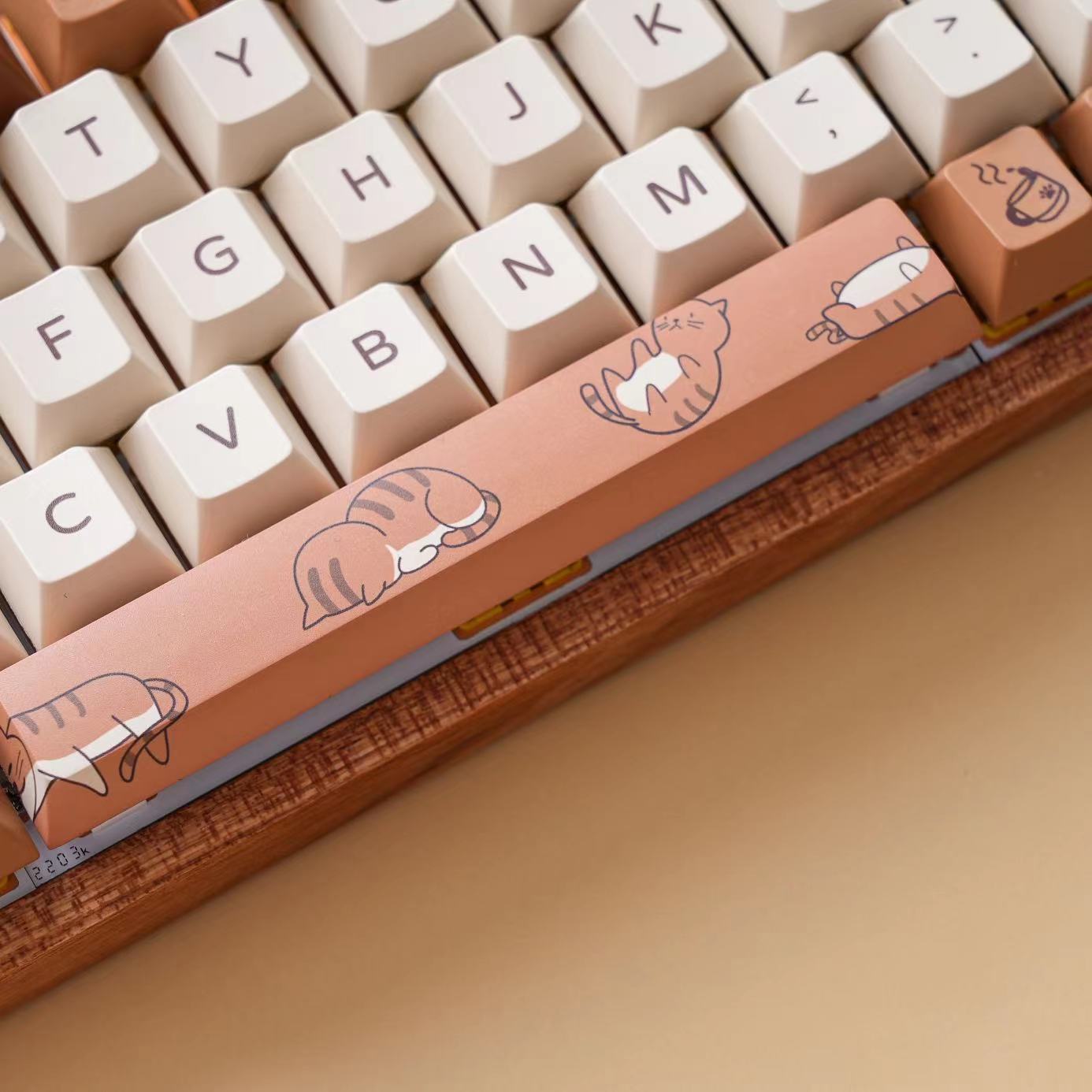 YUNZII SKYLOONG GK61 / GK68 Lite-Gasket Keyboard Kit With Wooden 