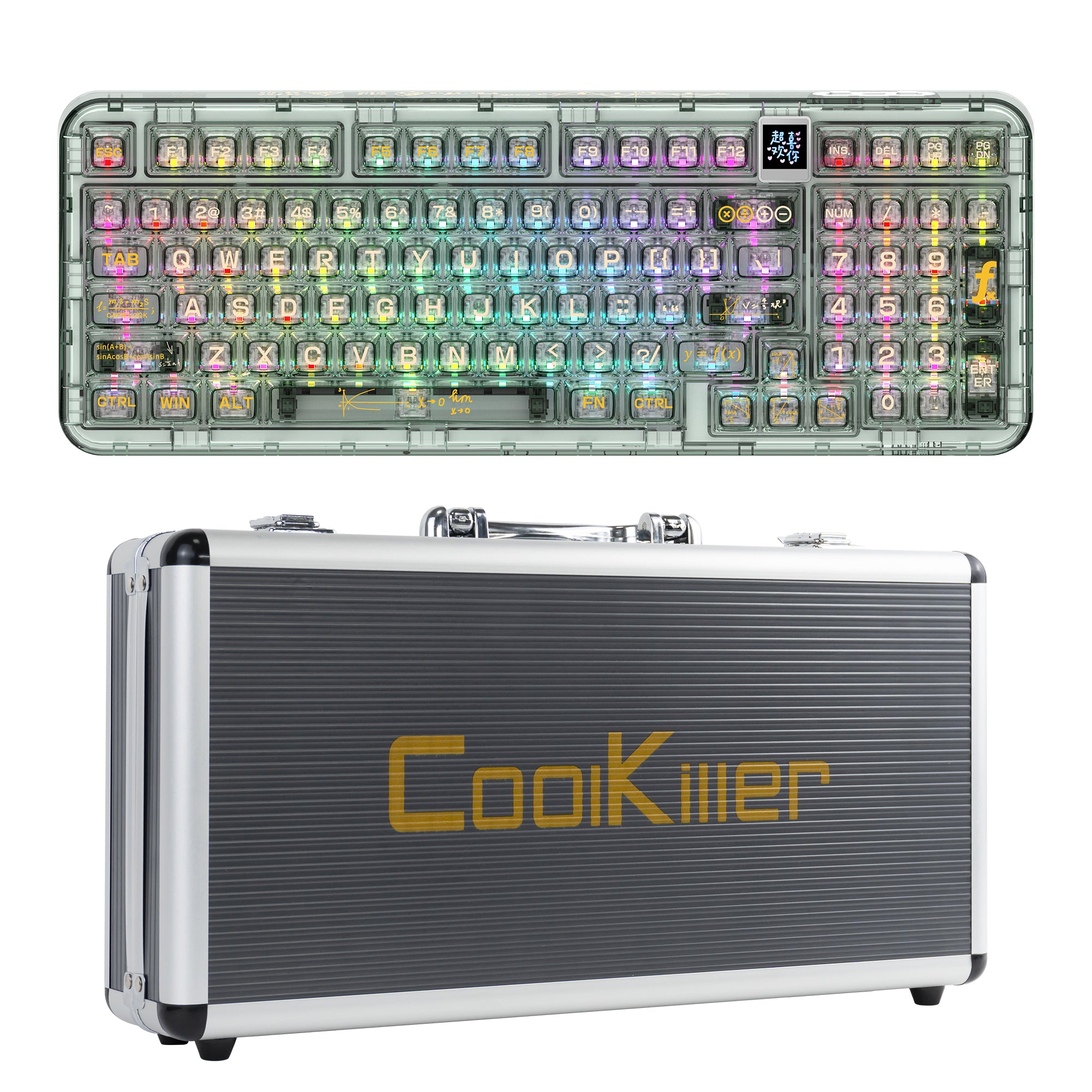 YUNZII Coolkiller CK98 Wireless Hot Swappable OLED Mechanical