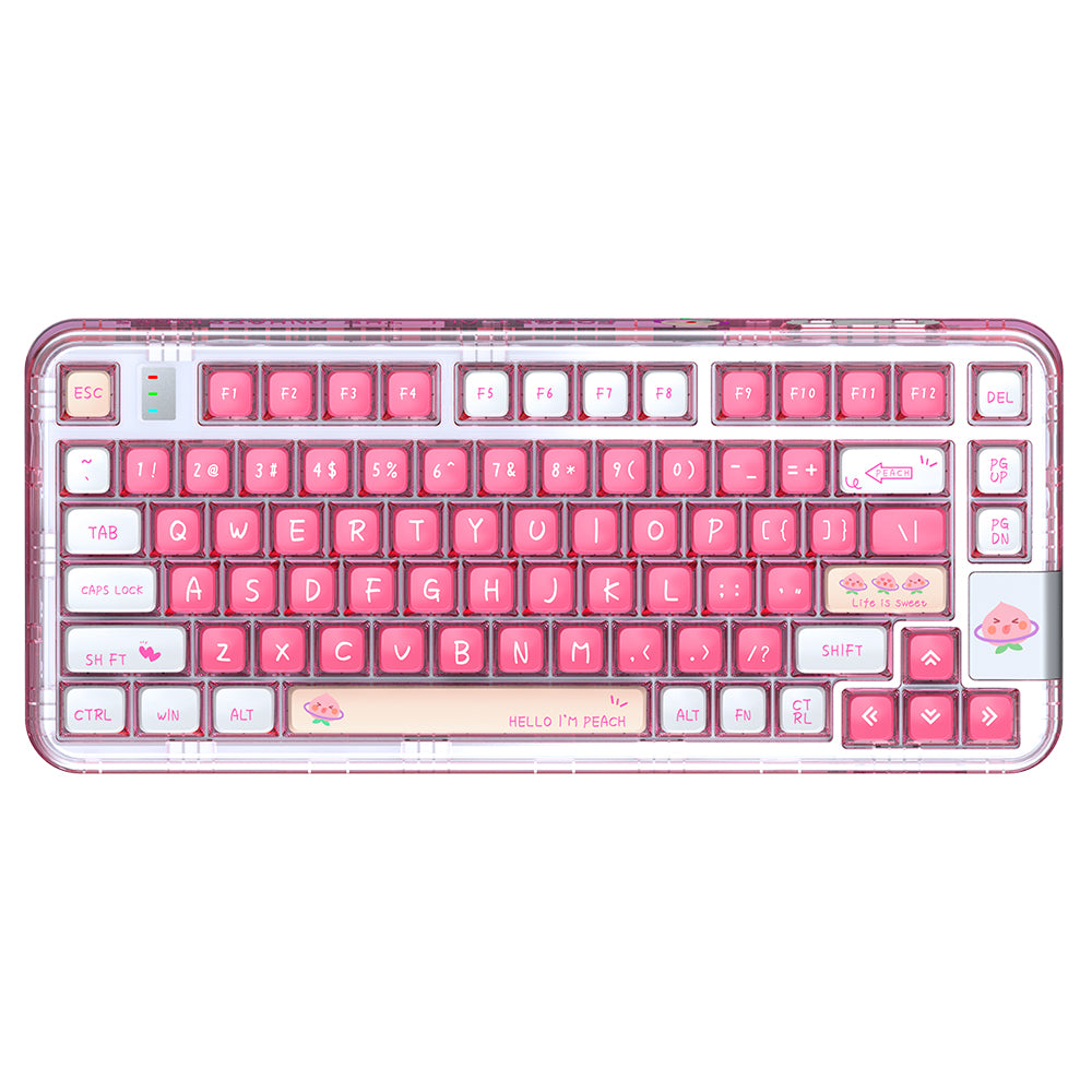 YUNZII x CoolKiller CK75 Wireless Transparent Gasket Mechanical Keyboa –  YUNZII KEYBOARD